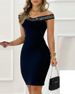 Women's Clothing Spring And Summer Hot Women's Wear Deep V Sexy Nightclub Hot Girl Hip Skirt Backless Slit Dress_ecoleips.com