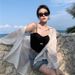 Women's White Chiffon Sun Protection Shirt Thin Breathable Summer Top With Backless Tie Cardigan For Swimwear_ecoleips.com