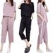 Audday Plus Size Women's Summer New Korean Style Two-Piece Set Loose Casual Wide-Leg Pants Suit For Women_ecoleips.com