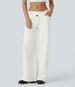 Women's High Waist Straight Leg Jeans – Stretch Denim, Classic Fit, Comfortable & Flattering (XS-XXXL, Dark Blue/Blue/Light Blue/White/Black)_ecoleips.com