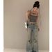 ng2510292 Pure Desire Sweet Spicy Girl Sexy Backless Waist Slimming Camisole With Chest Pad Yoga Top Versatile Fitness Shirt_ecoleips.com