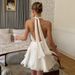 Women's Clothing Summer Sexy Backless Banquet Dress Halter Neck Sleeveless For Formal & Casual For Women_ecoleips.com