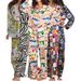 Women's Long Sleeved Printed Home Wear Trousers Set Comfortable Casual Autumn Fashion Front Opening Design_ecoleips.com