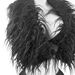 Fashion Casual Women's Halter Neck Strap Feather Satin Two Piece Trouser Suit Sexy Nightclub Wear European American Style_ecoleips.com