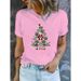 Summer European And American Cross-border Foreign Trade Plus-size T-shirt, Round-neck Casual Loose-fitting Short-sleeve_ecoleips.com