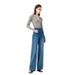 High-quality Vintage Straight-leg Jeans For Women, 2025 Spring New Style, High-waisted, Loose, Wide-leg, Four-way_ecoleips.com