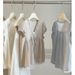 Women's Korean Style Patchwork Top V Neck Short Sleeve Faux Two Piece Lace Trimmed Elegant Casual Babydoll Shirt_ecoleips.com