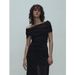 Longmei Layered Turtleneck Tube For Women 2026 Spring/Summer New VKC Style Simple Backless Knit Top_ecoleips.com