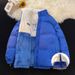 Reversible Winter Puffer Jacket For Men & Women - Dual-Side Wear, Stand Collar, Short Length, Versatile Fashion Outerwear_ecoleips.com