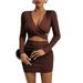 Autumn New Long-sleeved Dress High Waist And Thin Versatile Hip Skirt Autumn And Winter Dress_ecoleips.com