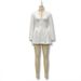 Women's Long Sleeve Pleated Dress Deep V Neck Solid Color Autumn Winter Sexy Suit_ecoleips.com