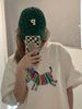 Oversized Women Tshirt Summer Fashion Drawn Printed Casual Short Sleeve Top Pullover Comfortable Plus Size Tee Trendy Outfit_ecoleips.com