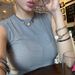 Summer Slim Fit round Neck Top for Women Temperament Hot Girl Back Hollowed out American Fashion Short Wholesale 2025_ecoleips.com