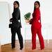 Women’s Clothing Fashion Sexy V Neck Long Sleeved Hot Diamond Arm Jumpsuit New_ecoleips.com