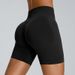 ng2510292 European And American Cross-Border Seamless Shorts For Women, Three-Quarter High-Waist Peach Sports Pants, Bare_ecoleips.com