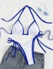 Women's Clothing Women's Sexy Solid Color Two Piece Swimsuit Bikini Set Fashionable Style Modest Coverage Beach & Pool Ready_ecoleips.com