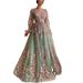 Women’s Clothing Evening Dress 2025 New Slim Long Party Floral Dress_ecoleips.com