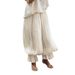 Women's French Style Bubble Jogger Pants Autumn/Winter Casual Elegant Long Trousers Polyester Thin Material For Spring/Summer_ecoleips.com