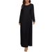 Verve New Muslim Prayer Clothing Basic Long Sleeve Inner Layer Round Neck Dress Robe_ecoleips.com