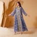Women’s Clothing Muslim Evening Dress Muslim Large Size Beads Embroidery Sequin Dress_ecoleips.com