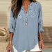 New Floral 3D Digital Print Women's Fashionable Round Neck Loose Shirt Top For Cross-Border Independent Stores_ecoleips.com