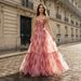 Women's Clothing Full Skirt Printed Slip Dress INS Party Vacation Clothing_ecoleips.com