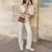 Women's Half-Zip Knit Sweater & Pants Set – Winter Casual Outfit (S-XXL) – Soft Polyester-Spandex Lounge Wear_ecoleips.com