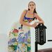 Women's Clothing Sexy Sling Graffiti Linen Big Swing Dress_ecoleips.com