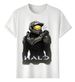 Women's T-Shirts Tshirt Muscle Freaks Spartan Estilo Game Art Fan Halo_ecoleips.com