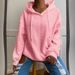Women's Casual Knit Hooded Sweatshirt With Pockets - Soft Polyester Blend Pullover For Everyday Comfort (Multiple Colors & Sizes)_ecoleips.com