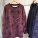 Women's Clothing 2 300 Catties Fat Mm Heavy Hot Diamond Sweater Female Plus Velvet Thick Round Neck Light Luxury Crown Long Sleeve Top_ecoleips.com