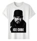 Women's T-Shirts Tshirt Muscle Freaks Portrait Hip Hop Style Ice Cube Rapper_ecoleips.com