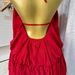 Women’s Sleeveless Backless Suspender Mini Dress – Sexy Summer Strappy Dress In Red (S/M/L)_ecoleips.com