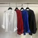 Pleated Loose-Fit Long Sleeve Shirt, Lightweight Sun Protection Cover-Up, Breathable Oversized Blouse_ecoleips.com
