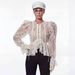 Summer New Style Women's Round Neck Flared Sleeve Slim Fit Irregular Shirt Top Fashionable And Stylish Clothing_ecoleips.com