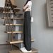Premium Straight Jeans Women's 2026 Explosion Black Gray Wide Legs High Waist Loose And Thin Drape Pants Tide_ecoleips.com