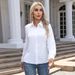 Women's Clothing Women's Fashion Long Sleeved Cardigan Button Down Casual Shirt Top_ecoleips.com
