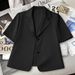 2025 European And American Cross-border Summer New Women's Clothing For Petite Women, Simple Commuter Short-sleeved_ecoleips.com