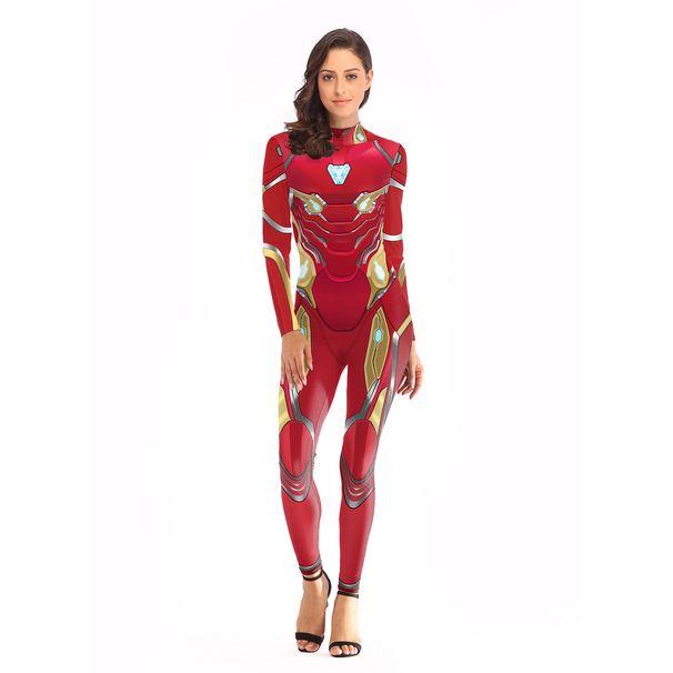 Voya Women's Halloween Hot-Selling In Europe And America: New Tight-Fitting Hero Nano Battle Suit With_ecoleips.com