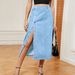 Women's Clothing New Hot Girl Semi Elastic Denim Workwear Casual Skirt Skirt For Women_ecoleips.com