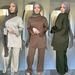 Women's Clothing Modest Abaya Dress Ankara Two-Piece Set – Loose Fit Long Sleeve Top & Trousers With Asymmetric Hem, Premium Cotton-Spandex Blend_ecoleips.com