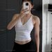 Latte Girl Women's Slimming Halter Neck Tank Top Push Up Sports Solid Color Commuter Fit Summer Top_ecoleips.com
