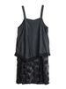Lace Patchwork Floral Vintage Strap Dresses For Women 2025 Summer New Sleeveless Casual Loose Midi Dress Fashion Elegant Clothes_ecoleips.com