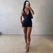 Summer New Arrival Women Clothing Sexy Fashion V Neck Waist Shirred Slim Fit Bodycon Hip Wrap Dress For Casual Formal Occasions_ecoleips.com
