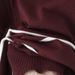 Women's Striped Semi-Zip Sweater & Pants Set - Loose Fit Casual Two-Piece Outfit For Autumn Winter Pant Sets_ecoleips.com