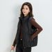 Winter Siyu 90 Lightweight Vest Women's Striped Down Jacket Plus Size_ecoleips.com