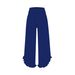 Women's European American Style Long Casual Wide Leg Pants Fashion_ecoleips.com