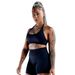 High Elastic Ultra Fine Matte Nylon Halter Neck Beautiful Back Large Backless Seamless Sports Bra Yoga Bra Underwear_ecoleips.com