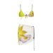 Women's Clothing Split Bikini Flower Print Swimsuit Sexy Swimsuit Three Piece Set_ecoleips.com