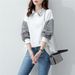 2022 New Women's Sweatshirt Trendy Ins Loose Korean Style Spring And Autumn Thin Outerwear Top_ecoleips.com